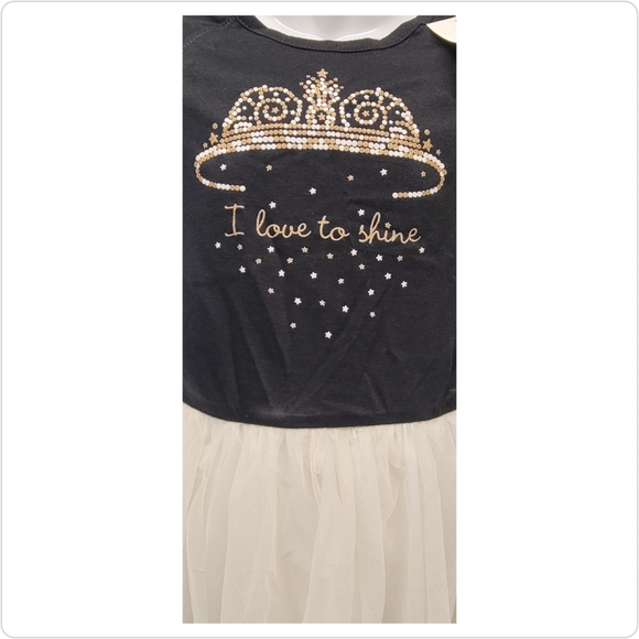 "Shine On" Girls Dress - Picture 3 of 5